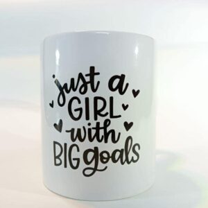 Girl Goal Printed Coffee Mug